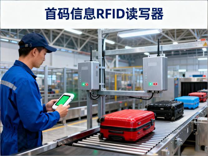 工业RFID读写器安装现场