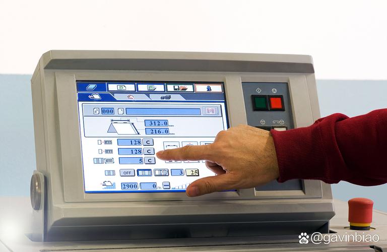 带触摸屏的智能电动执行器调试