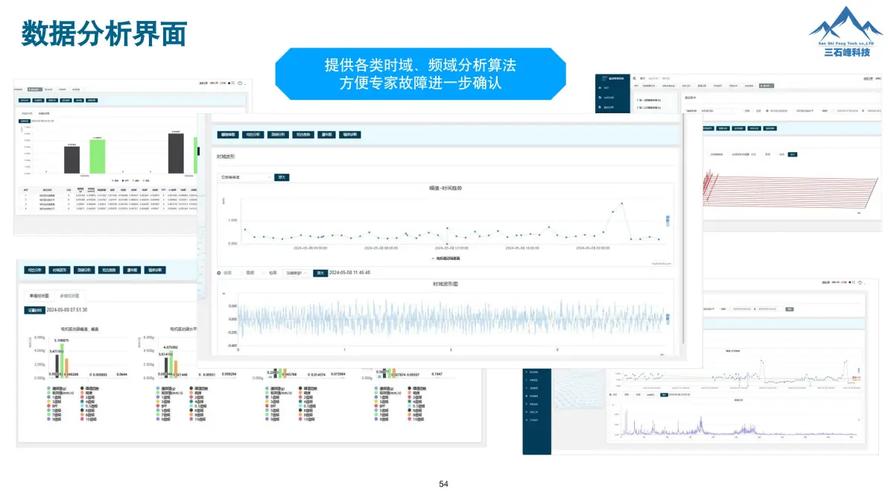 工厂设备预防性维护工单系统界面与振动数据对比