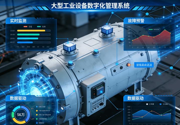 工业物联网数字孪生行星减速机实时监控界面