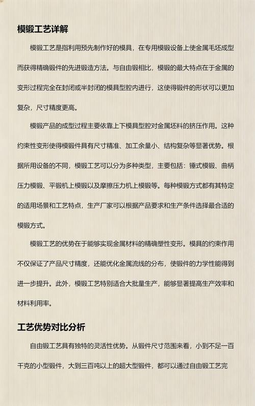 模锻还是自由锻？这根本不是技术选择题