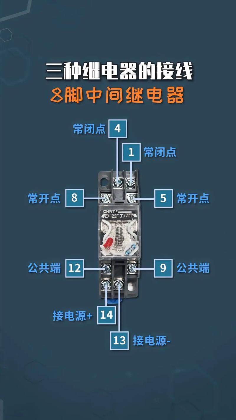工业自动化老旧控制柜继电器接线