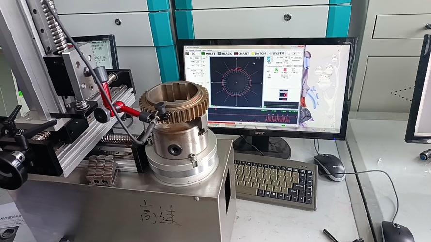 齿轮表面缺陷检测视觉系统现场图