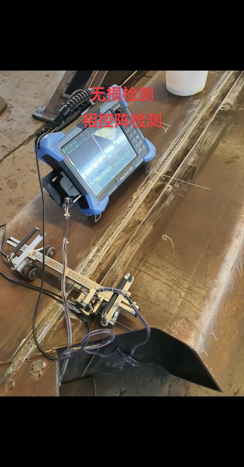 核电站管道焊缝相控阵检测编码器扫查