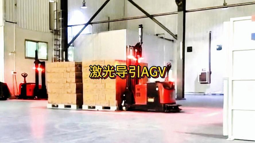 工厂内AGV激光导航反射板安装