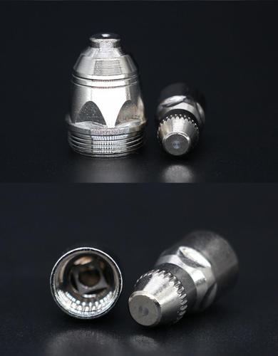 精细等离子切割喷嘴内部结构微距