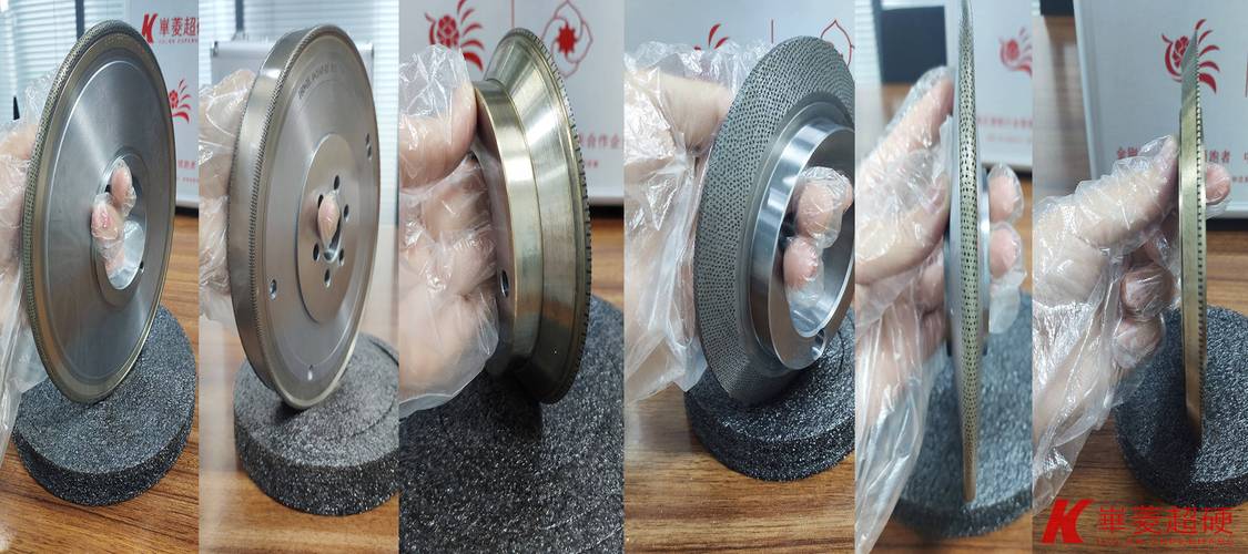 磨削加工CBN砂轮修整现场