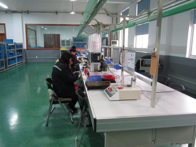 工业状态监测多传感器布置现场图
