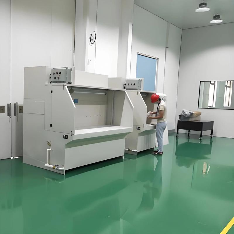 快速成型件手工打磨处理工作台场景