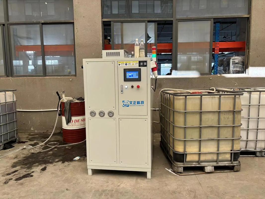 电火花加工机床工作液循环过滤系统实拍